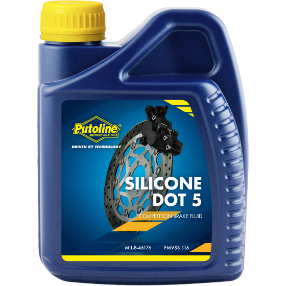 PUTOLINE DOT 5 Silikon-Bremsflüssigkeit 500 ml Flasche
