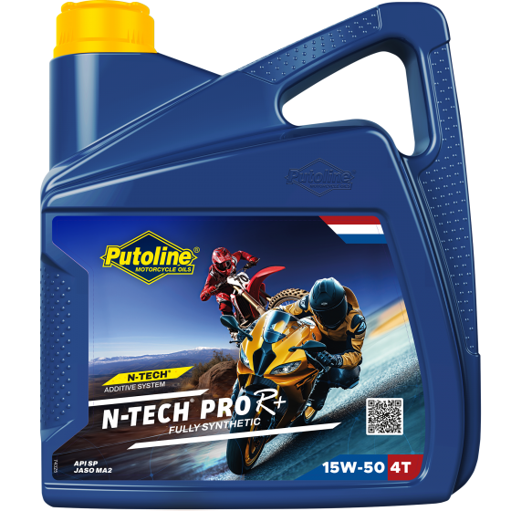 PUTOLINE N-TECH® Pro R+ 15W-50 4-Takt-Motoröl 4 L Dose