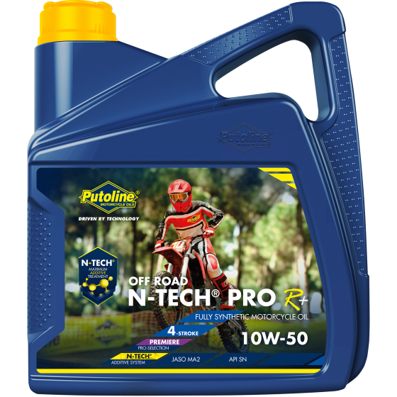 PUTOLINE N-TECH® Pro R+ Off Road 10W-50 4-Takt-Motoröl 4 L Dose
