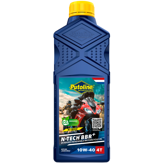 PUTOLINE N-TECH® BBR+ 10W-40 4-Takt-Motoröl 1 L Dose