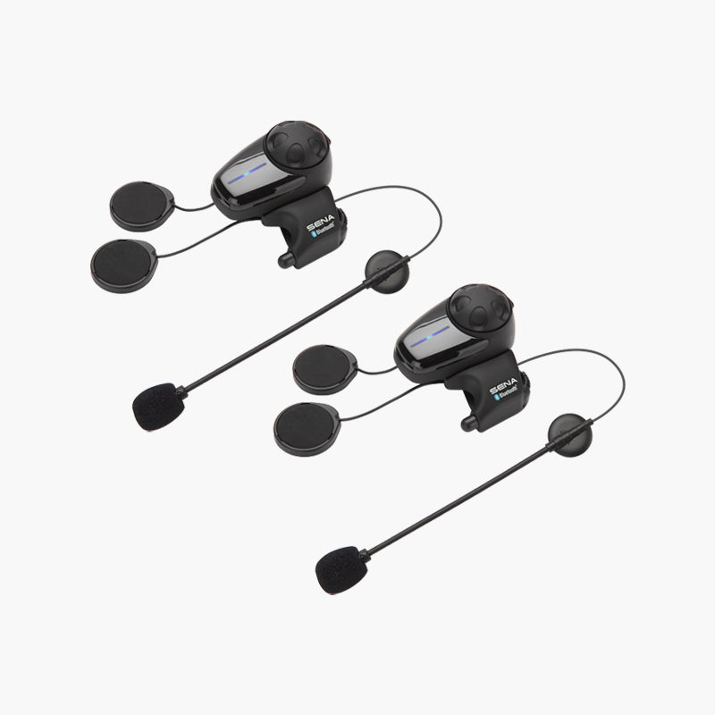 Sena SMH10 Motorrad Bluetooth Headset/Intercom mit Universal-Mikrofon (Doppelpack)