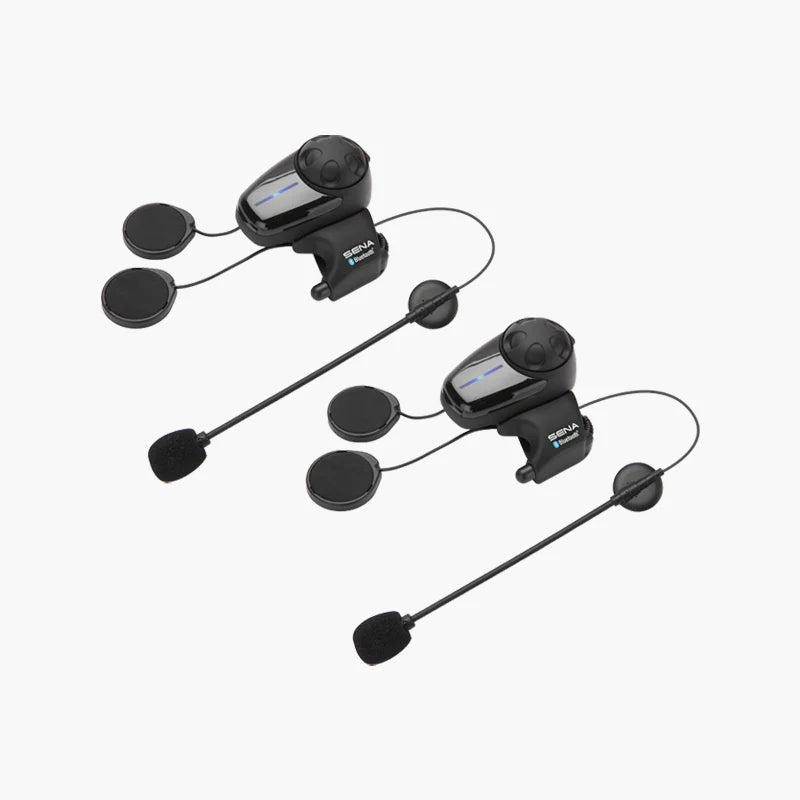 Sena SMH10 Motorrad Bluetooth Headset/Intercom mit Universal-Mikrofon (Doppelpack)