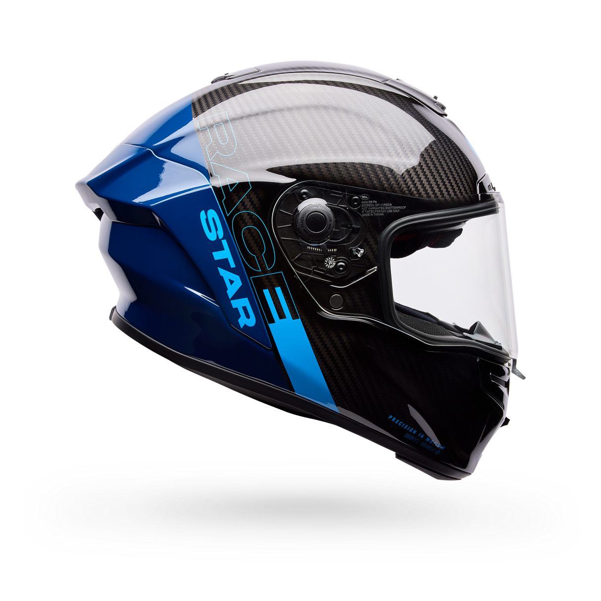 Bell Racestar Dlx Flex Strike Blau Integralhelm