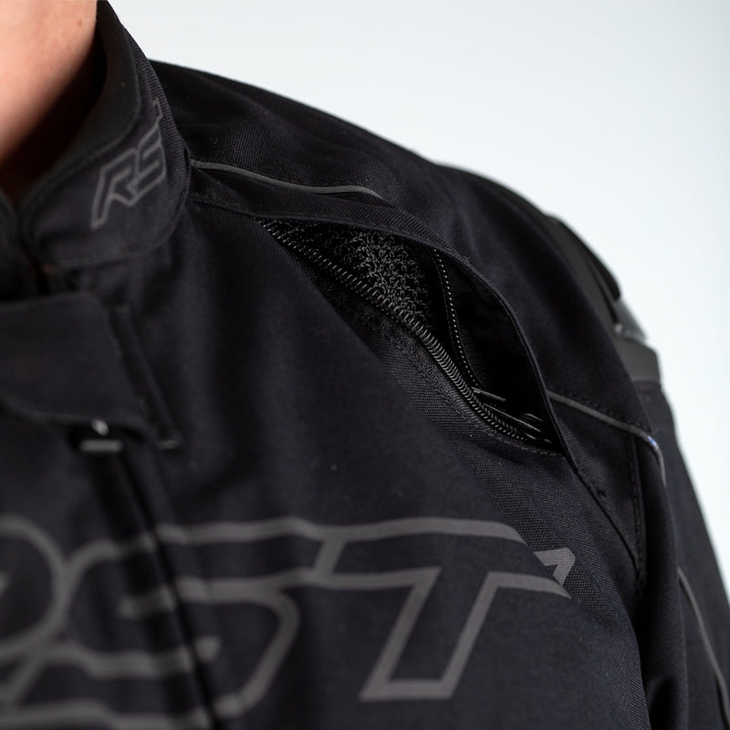 RST Sabre Airbag Textil-Motorradjacke - Schwarz