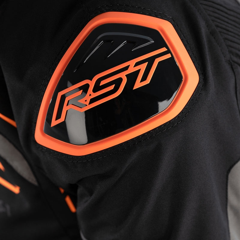 RST S-1 Motorradjacke Textil Schwarz/Grau/Orange