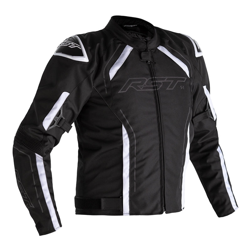 RST S-1 Motorradjacke Textil Schwarz/Weiß