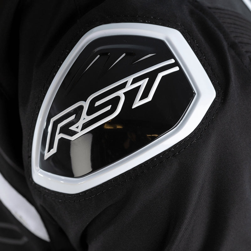 RST S-1 Motorradjacke Textil Schwarz/Weiß