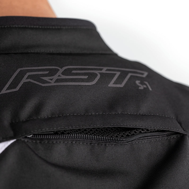RST S-1 Motorradjacke Textil Schwarz/Weiß