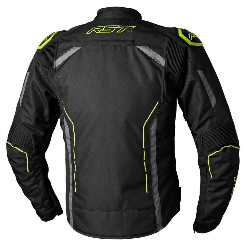 RST Textil-Motorradjacke S-1 Herren - Neongelb