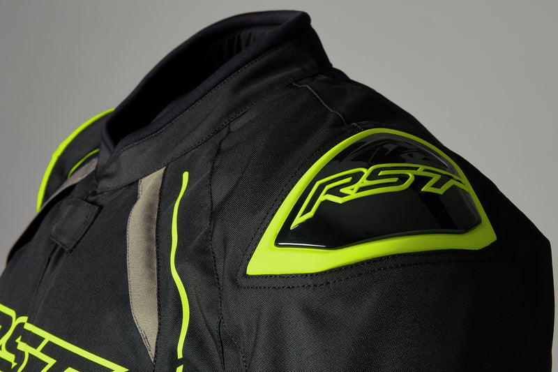 RST Textil-Motorradjacke S-1 Herren - Neongelb