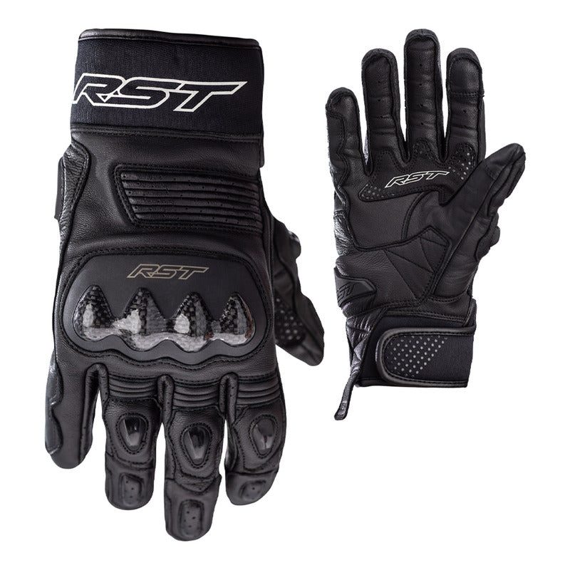 RST Freestyle II Motorradhandschuhe Leder Schwarz