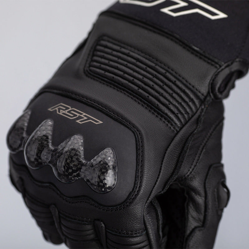 RST Freestyle II Motorradhandschuhe Leder Schwarz