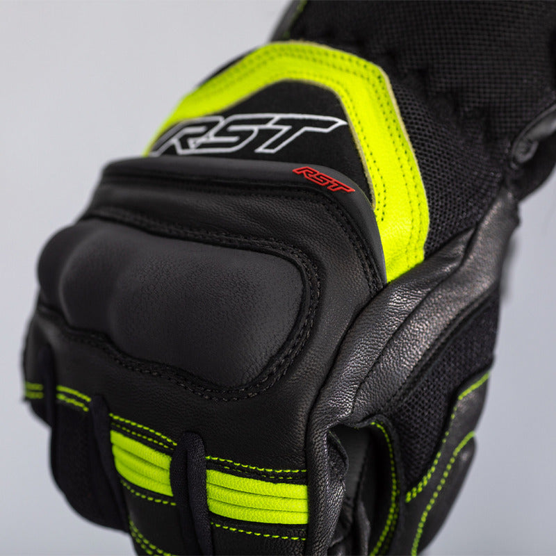 RST Urban Air 3 Mesh Motorradhandschuhe Textil/Leder Fluo Gelb