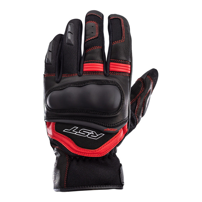 RST Urban Air 3 Mesh Motorradhandschuhe Textil/Leder Rot