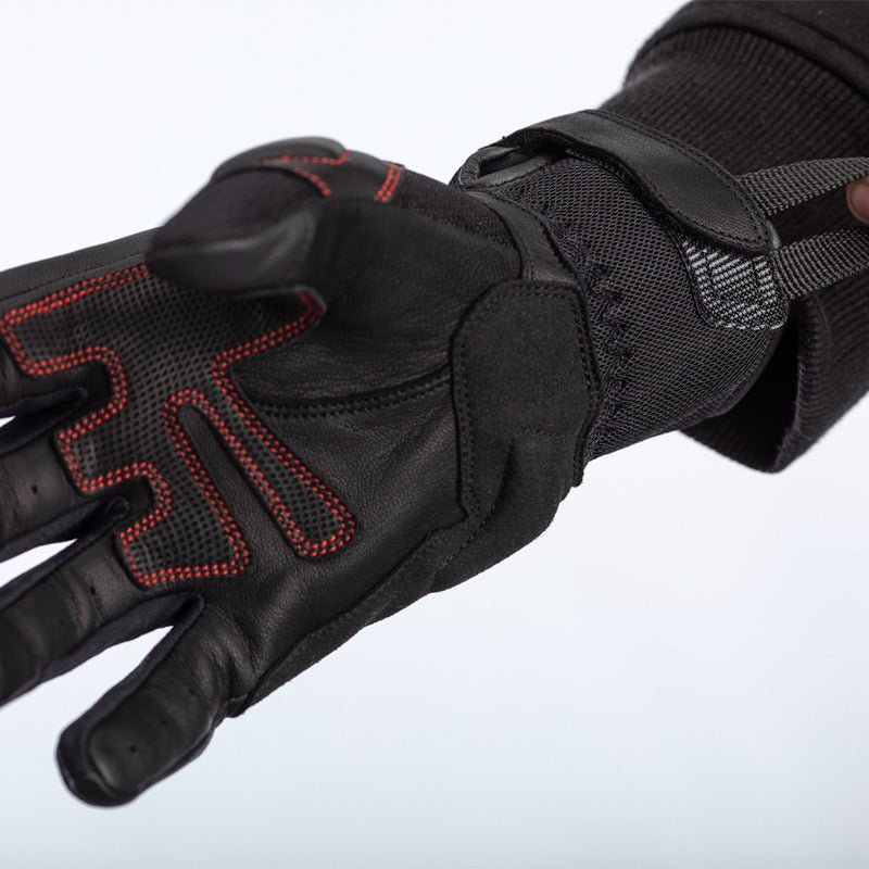 RST Urban Air 3 Mesh Motorradhandschuhe Textil/Leder Rot