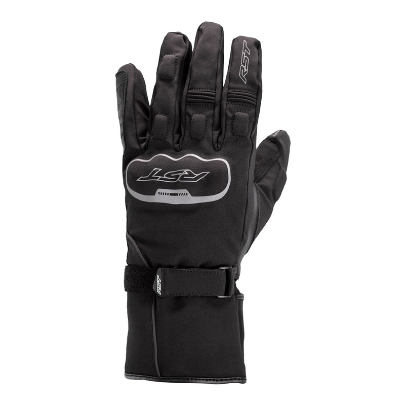 RST Axiom Wasserdichter Motorradhandschuhe Textil/Leder Schwarz
