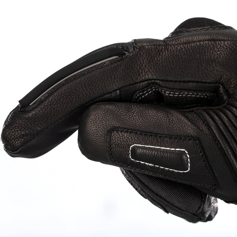RST Paragon 6 Heated Wasserdichte Motorradhandschuhe Leder/Textil Schwarz
