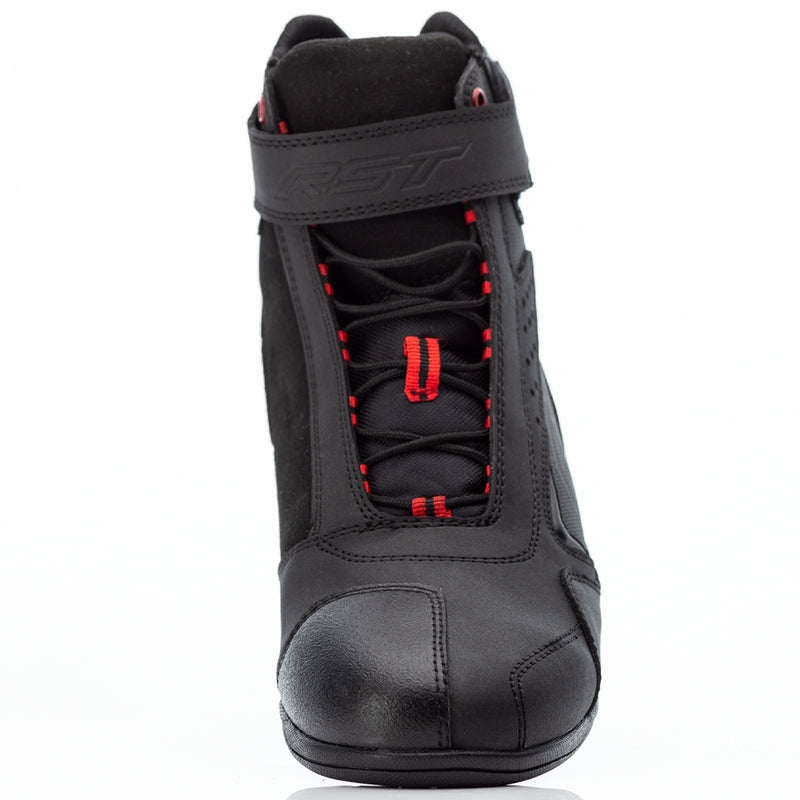 RST Frontier Motorradstiefel Schwarz/Rot Damen