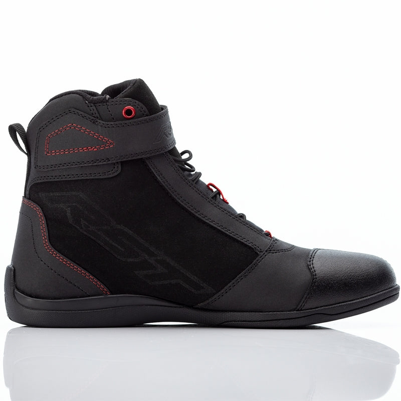 RST Frontier Motorradstiefel Schwarz/Rot Damen