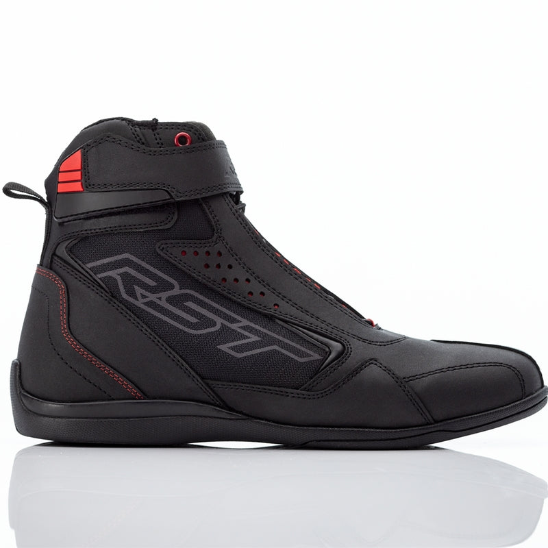 RST Frontier Motorradstiefel Schwarz/Rot