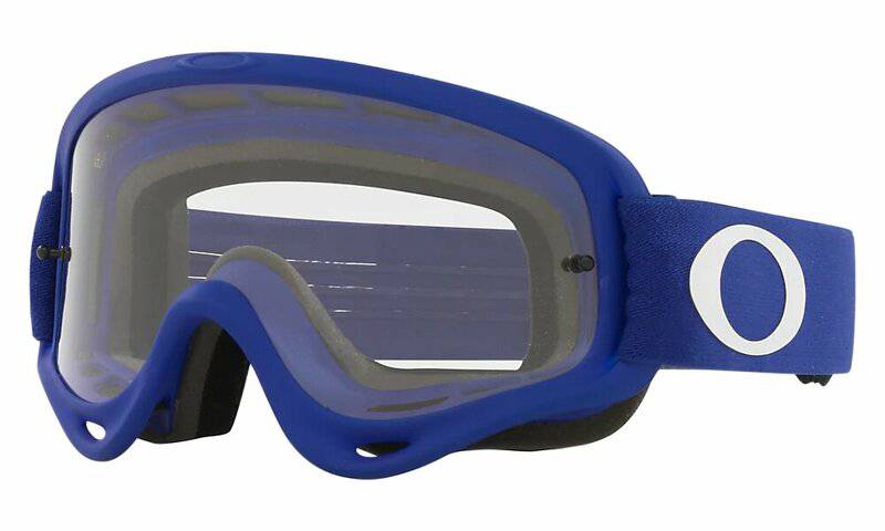 OAKLEY O-Frame® MX-Brille in Blau mit klarer Linse für Motocross, robuste Schutzbrille für den Offroad-Einsatz