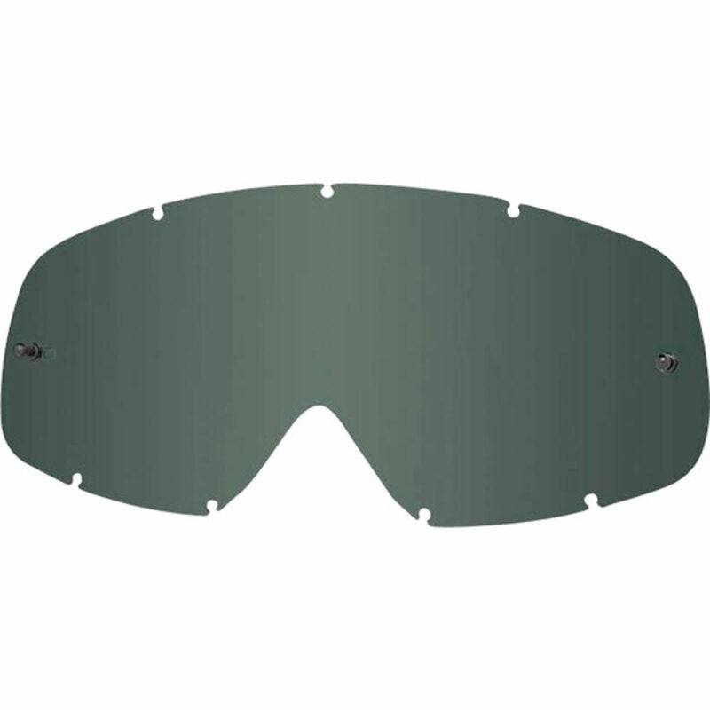 OAKLEY O Frame Ersatzscheibe aus dunkelgrauem Lexan für Brillen, klare Sicht, wetterfest und langlebig.
