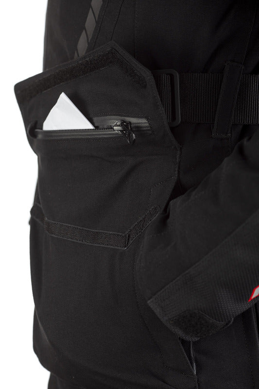 RST Pathfinder Textil-Motorradjacke - Schwarz/Gelb