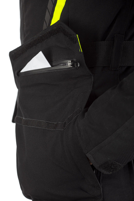 RST Pathfinder Textil-Motorradjacke - Schwarz/Gelb