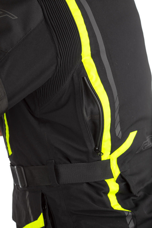 RST Pathfinder Textil-Motorradjacke - Schwarz/Gelb