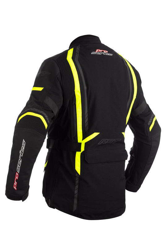 RST Pathfinder Textil-Motorradjacke - Schwarz/Gelb