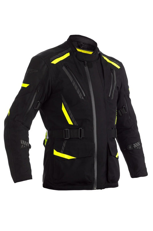 RST Pathfinder Textil-Motorradjacke - Schwarz/Gelb