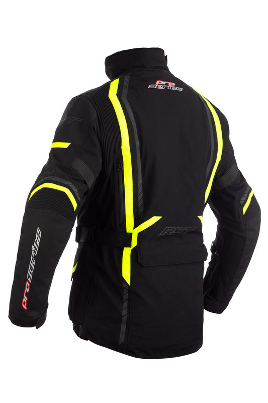 RST Pathfinder Textil-Motorradjacke - Schwarz/Gelb