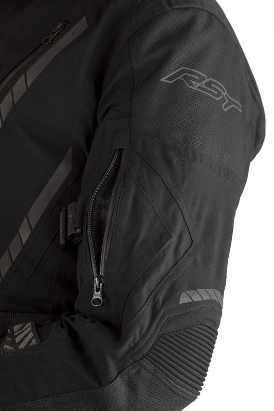 RST Pathfinder Textil-Motorradjacke - Schwarz