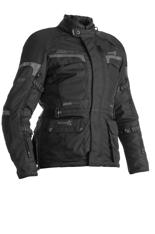 RST Adventure-X CE Textil-Motorradjacke Schwarz Damen