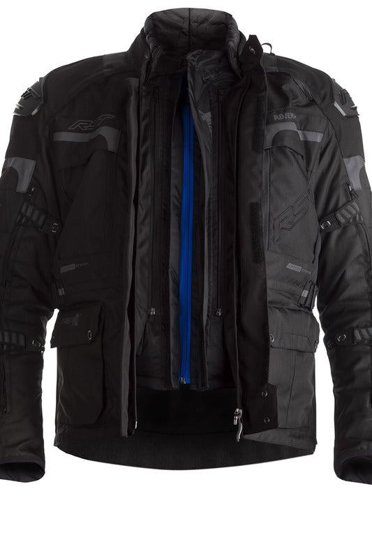 RST Pro Series Adventure-X Textil-Motorradjacke - Schwarz