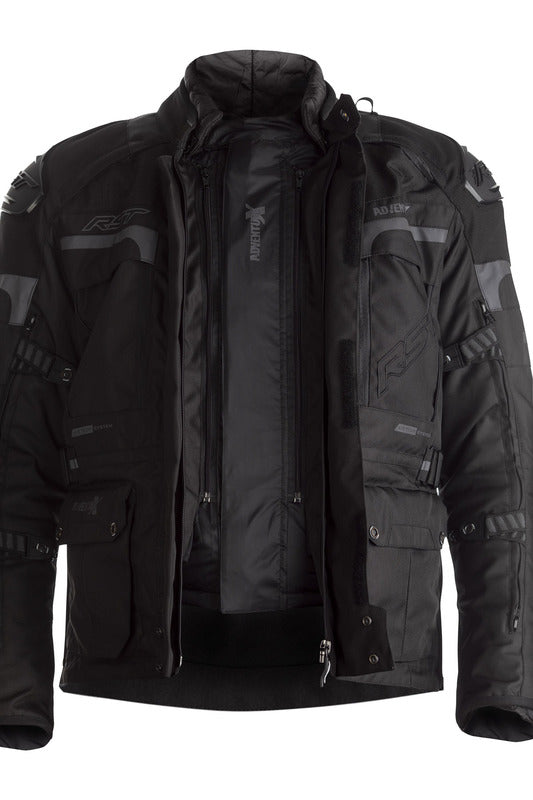 RST Pro Series Adventure-X Textil-Motorradjacke - Schwarz