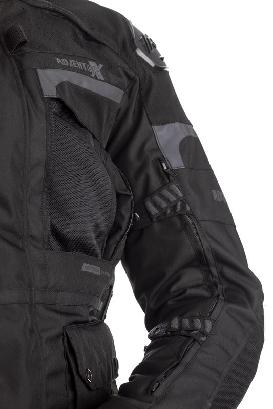 RST Pro Series Adventure-X Textil-Motorradjacke - Schwarz