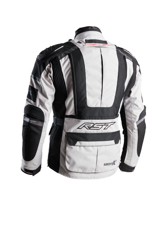 RST Pro Series Adventure-X Textil-Motorradjacke - Silber/Schwarz