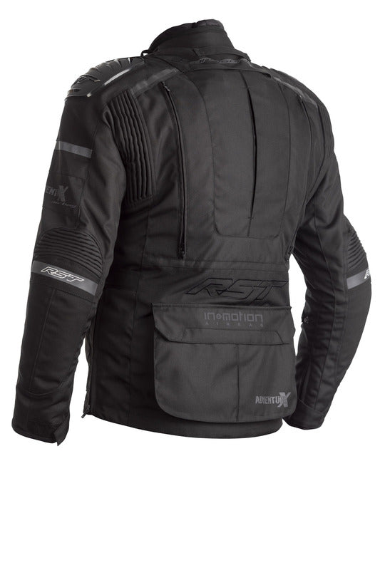 RST Adventure-X Airbag Textil-Motorradjacke - Schwarz