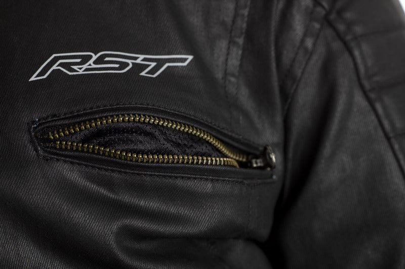 RST Brixton CE Textil-Motorradjacke Schwarz Damen