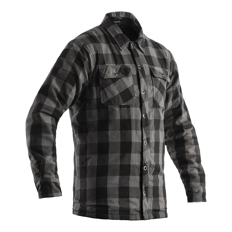 RST Lumberjack Reinforced CE Aramid Gefüttertes Textilhemd - Dunkelgrau
