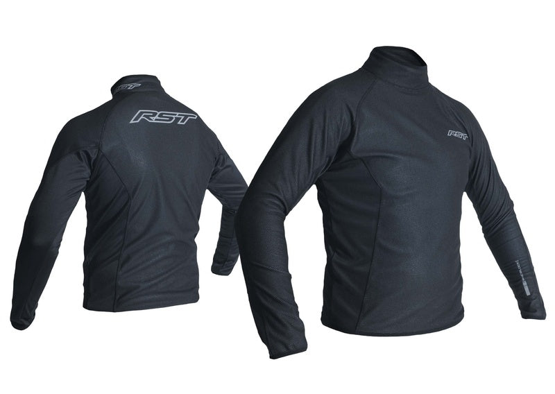 RST Wärmende Windschutzjacke Schwarz