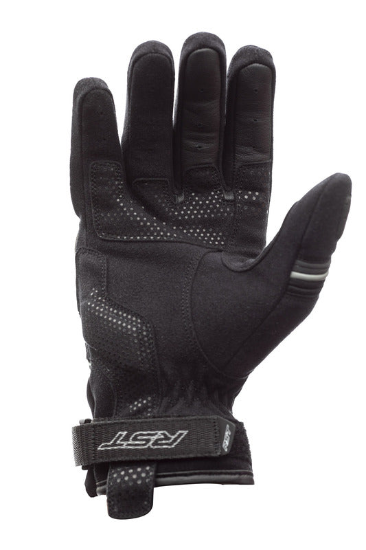 RST Adventure-X CE Leder Motorradhandschuhe Schwarz
