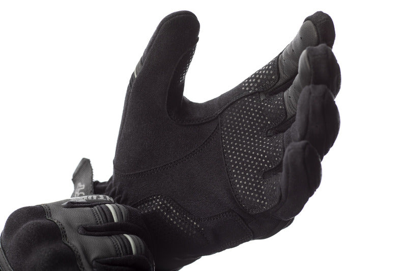 RST Adventure-X CE Leder Motorradhandschuhe Schwarz
