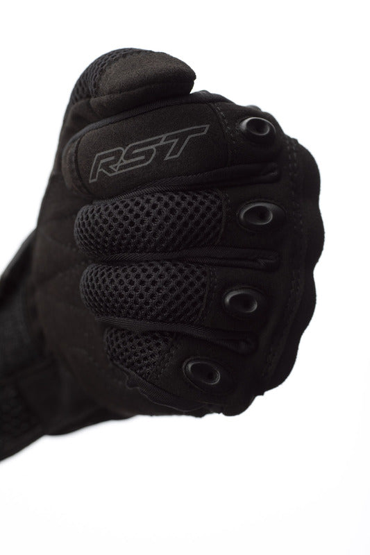 RST Atlas WP CE Textil Motorradhandschuhe Schwarz