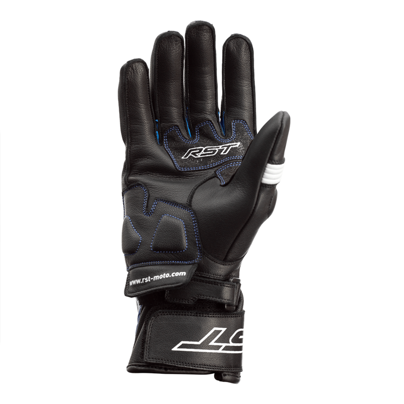 RST Pilot CE Motorradhandschuhe - Schwarz/Blau/Weiß