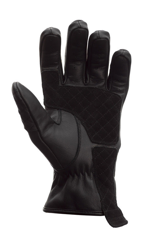 RST Matlock CE Leder Motorradhandschuhe Schwarz