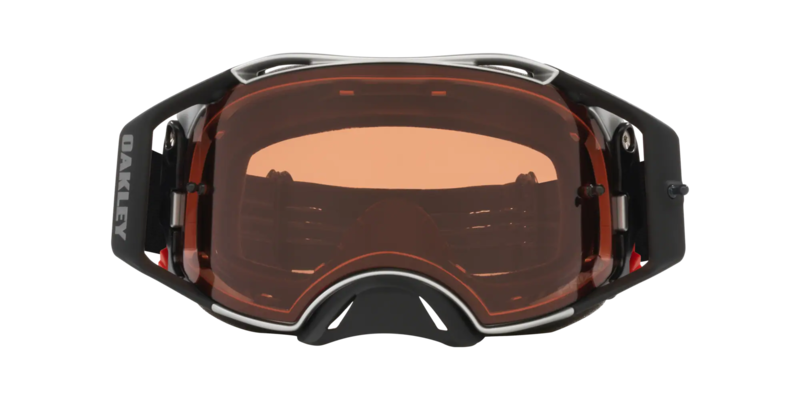 OAKLEY Airbrake® MX Brille - Tuff Blocks schwarz Gunmetal/Prizm Mx Bronze Lens