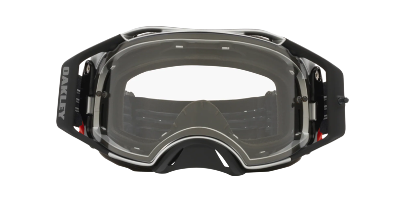 OAKLEY Airbrake® MX Brille - Tuff Blocks schwarz Gunmetal/klare Linse