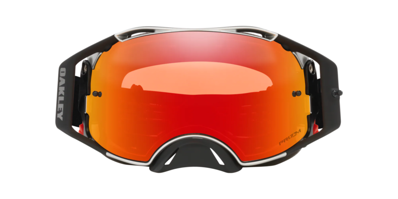 OAKLEY Airbrake® MX Brille - Tuff Blocks schwarz Gunmetal/Prizm Mx Torch Iridium Lens